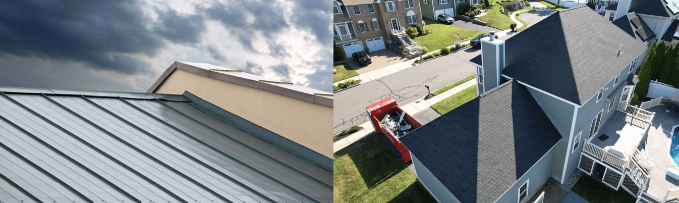 Metal Roofs vs Shingle Roofs